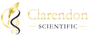 clarendon scientific – logo and text